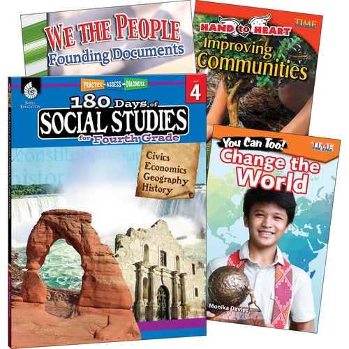 Book, Social Studies, Grade 4, Set 4/ST