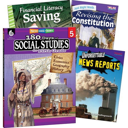 Learn at Home Books, Social Studies, Grade 5