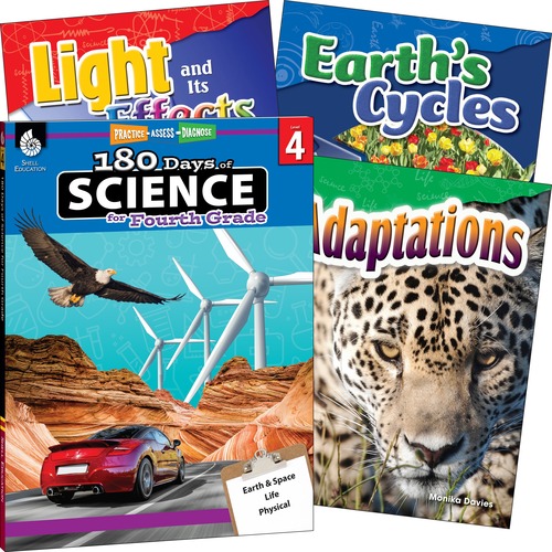 Learn At Home Books, Science Bundle, Grade 4