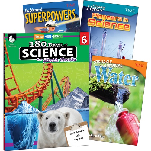 Learn At Home Books, Science Bundle, Grade 6
