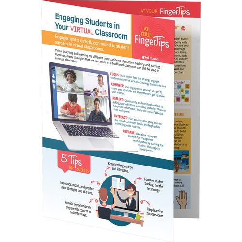 Guidebook, Virtual Classroom Engagement, K-12, 4-Page, MI