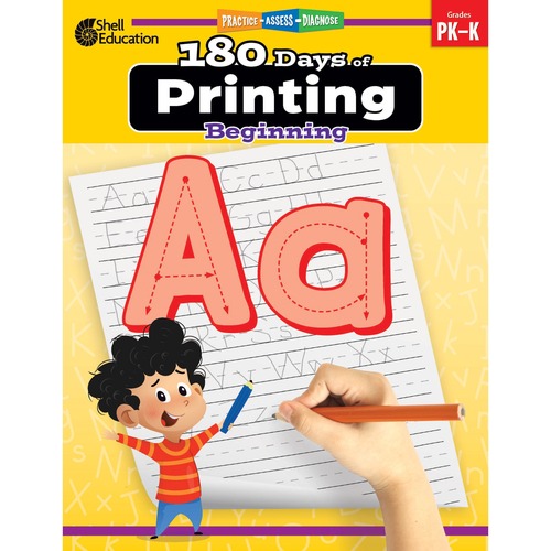 Workbook, Print Writing, Pre-Kindergarten, Multi