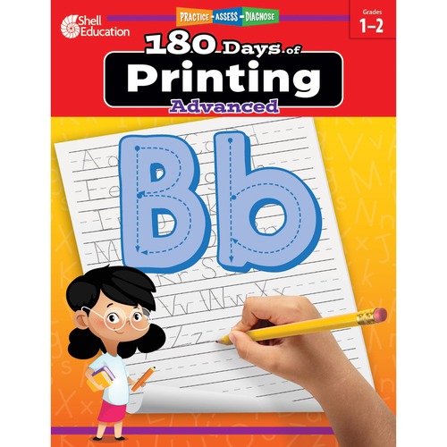 Workbook, Print Writing, 1st/2nd Grade, Multi