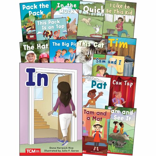 Book Set, Decodable, Pre-K to K, Part A 15/ST
