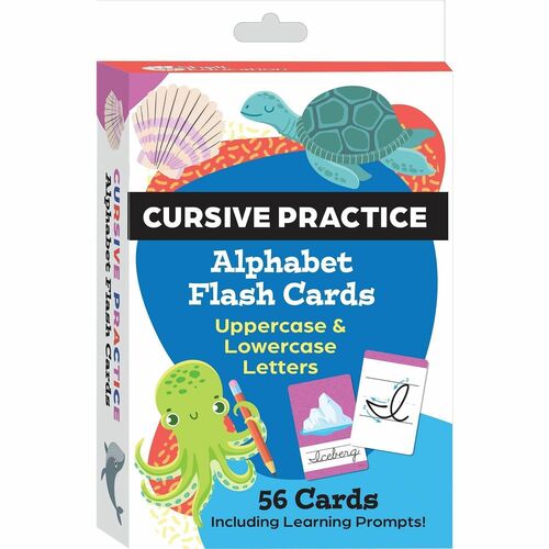 Cards, Flash, Cursive, A-Z