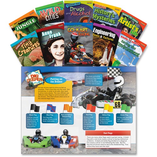 Time For Kids Book Set 3, Informational Text, Gr 4 10/ST