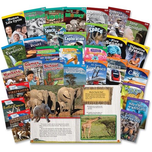 Time For Kids Books, Informational Text, Gr 3 30/ST
