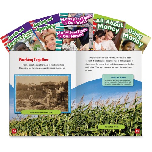 Exchange of Money Books, Learning Economics, Grade K-2 6/ST