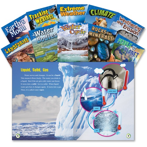 Earth/Science Books, Grade 2-3, Multi 10/ST
