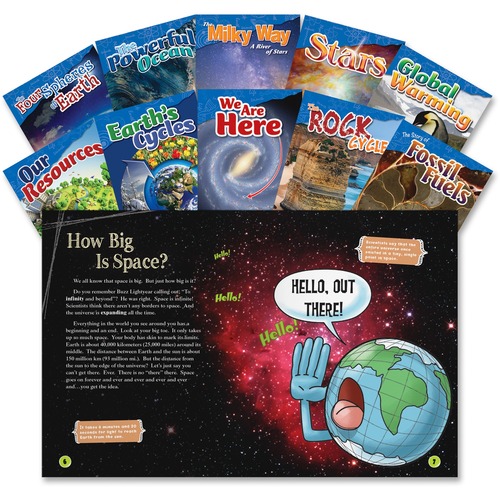 Earth/Science Books, Grade 4-5, Multi 10/ST
