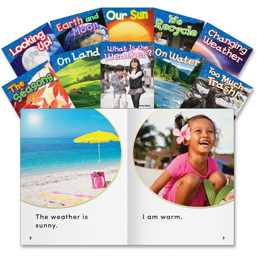 Earth/Science Books, Grade K-1, Multi 10/ST