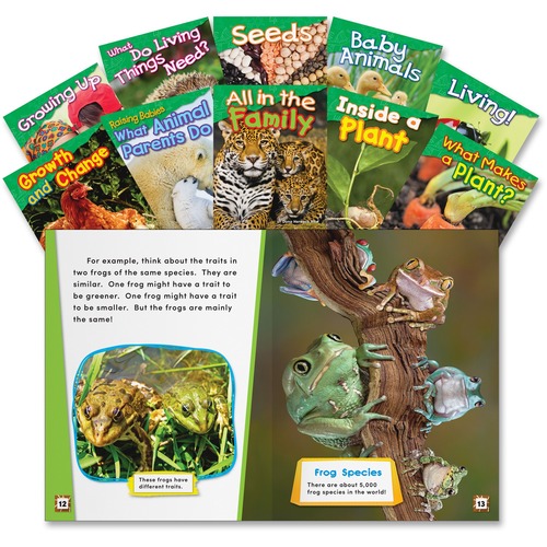 Life Science Books, Grade K-1, Multi 10/ST