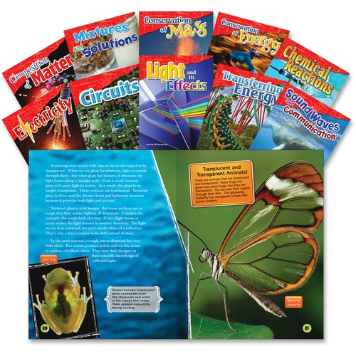 Physical Science Books, Grade 4-5, Multi 10/ST