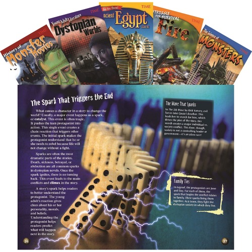 Time Informational Text Books, Set 3, Grade 6 5/ST