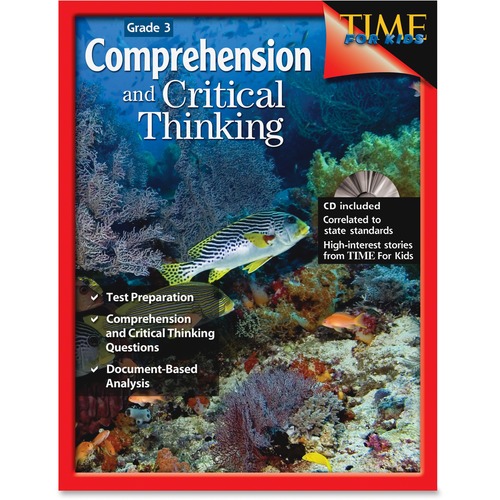 Comprehension/Critical Thinking Resource, with CD, Grade 3