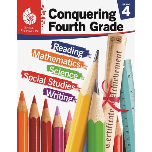 Conquering 4th Grade Workbook, Skills Activities, 168-Pg