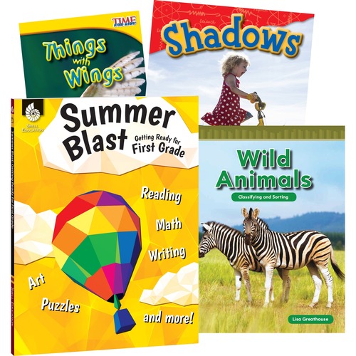 Learn At Home Books, Summer STEM, With Workbook, Grade 1 4/ST