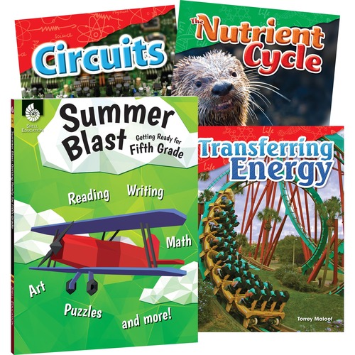 Learn At Home Books, Summer STEM, With Workbook, Grade 5 4/ST