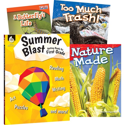Learn At Home Books, Summer Science, with Workbook, Grade 1 4/ST