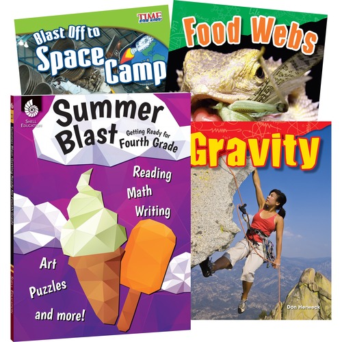 Learn At Home Books, Summer Science, With Workbook, Grade 4 4/ST