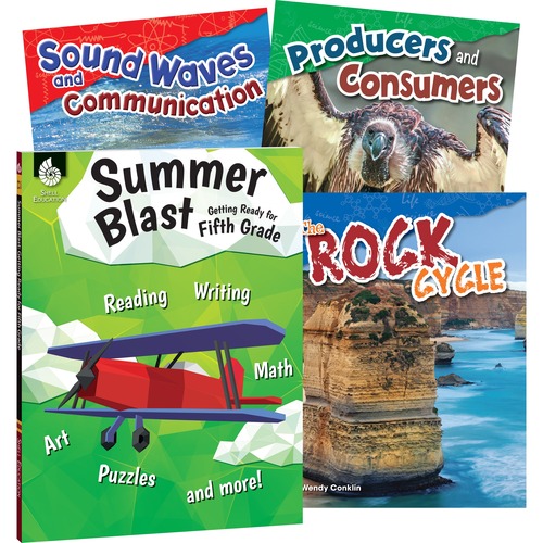 Learn At Home Books, Summer Science, With Workbook, Grade 5 4/ST
