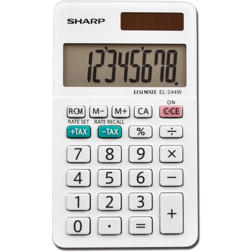 Calculators, Pocket, 8-Digit, Weather Resistant