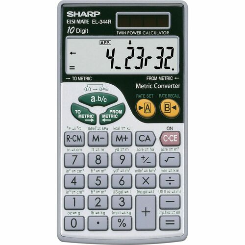Calculators, HH, Metric Conv, Dual Power