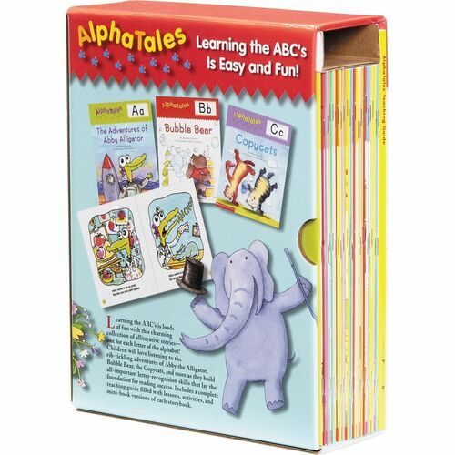 Alpha Tales Book Set, 26 Books, Multi 26/ST
