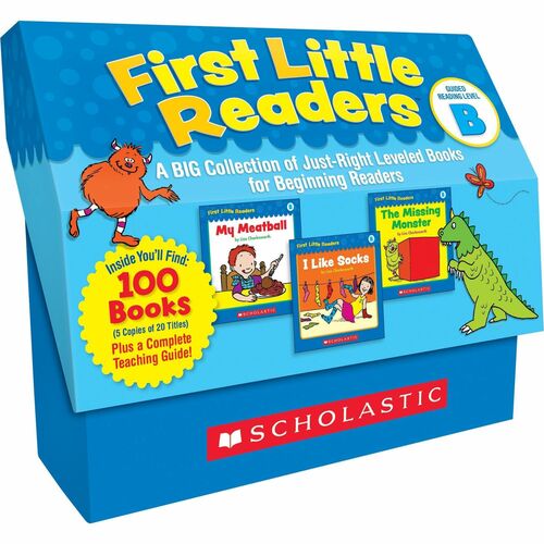 First Readers Books, Level B, Grade Pre-Kindergarten-2, Multi