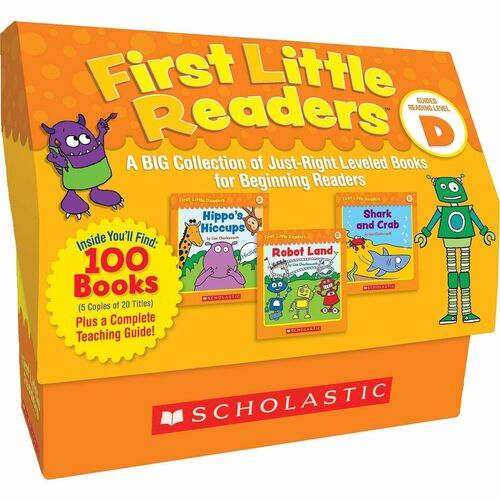 First Readers Books, Level D, Grade Pre-K-2, Multi