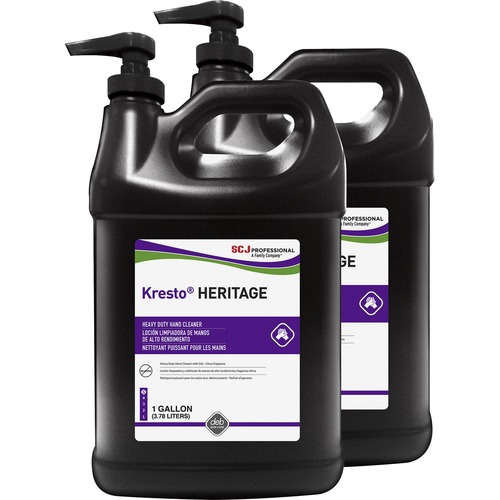 Hand Cleanser, Super Heavy Duty, 1 Gallon, Clear 4/CT