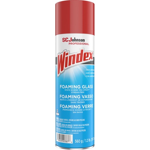 Cleaner, Glass, Foaming, Windex 6/CT