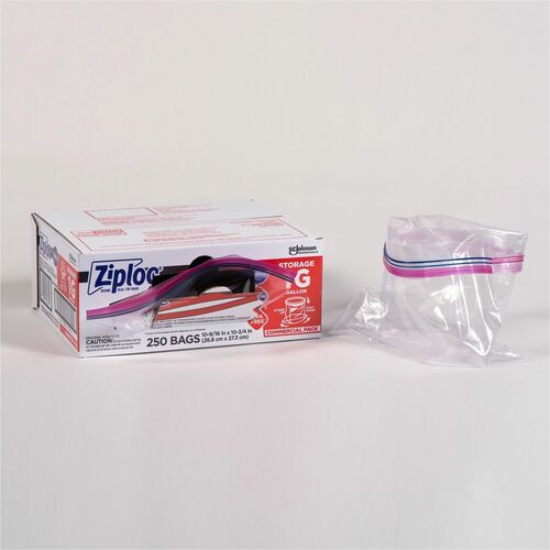 Storage Bags, 1 Gallon, 1.75 Mil, 10-1/2" x 11", Clear 250/CT