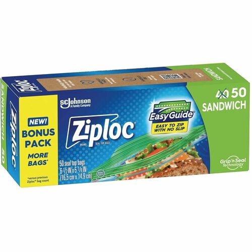 Bags, Ziploc, GripnSeal 12/CT