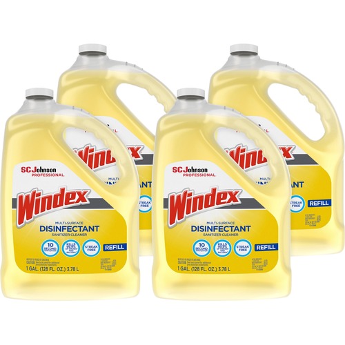 Disinfectant, M-S, Windex 4/CT