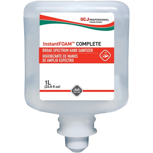 Hand Sanitizer, Foam, 1 Liter, Clear 6/CT