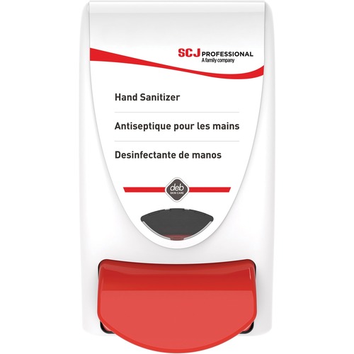 Dispenser, For Sanitizer, 1 Liter, 4-9/10"x9-3/10"x4-3/5", WE
