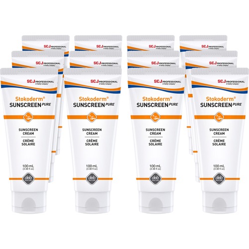 UV Skin Protection Cream, Tube, 100 ml, White 12/CT