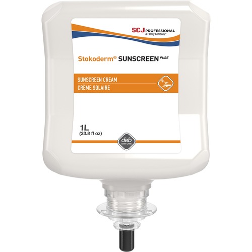 UV Skin Protection Cream, 1 Liter, White 6/CT