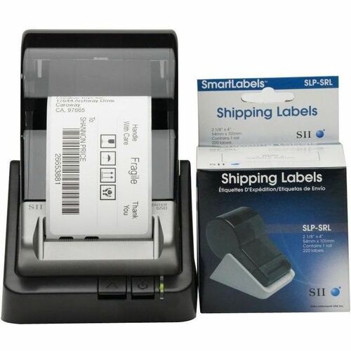 Label, Shipping, White