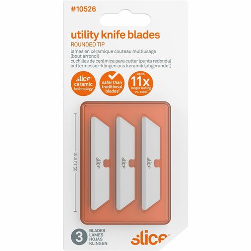 Blade, Knife, Utility, Ceramic 3/PK