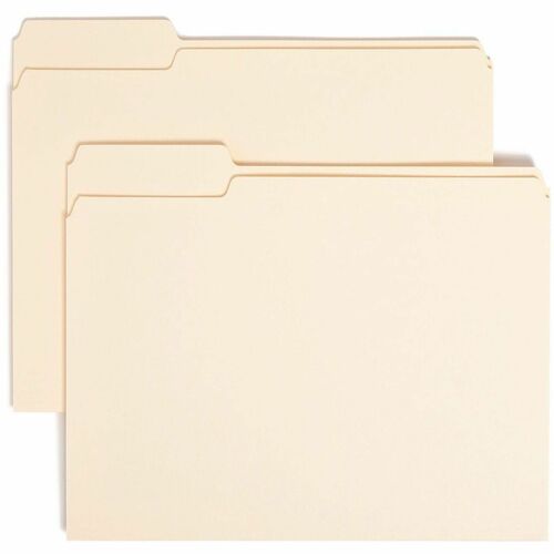 Folder, File, Ltr, 1/3 Left, Manila 100/BX