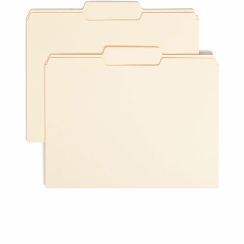 Folder, File, Letter, 1/3 Cut, Manila 100/BX