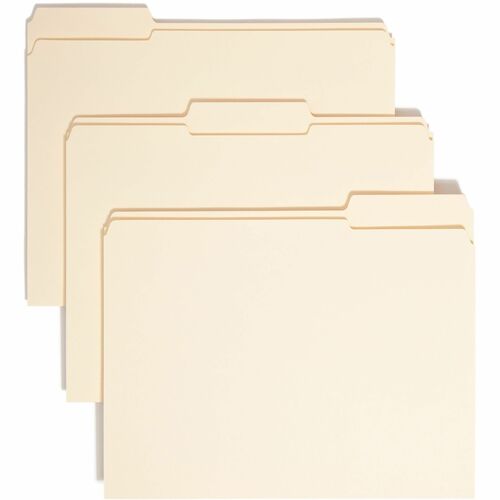 Folder, File, LTR, 1/3 Ast, Manila 100/BX