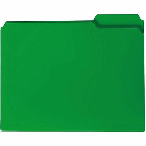 Folder, Letter, 1/3, Professional, Green 24/BX