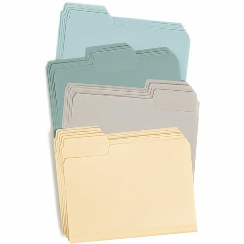 File, 20 Pack, Letter, Poly, Assorted 20/PK