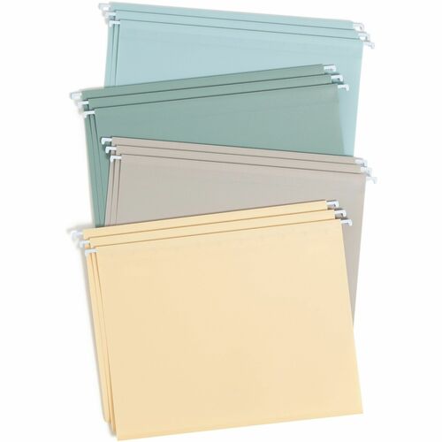 File, Hanging, Letter, Poly, Assorted 12/PK