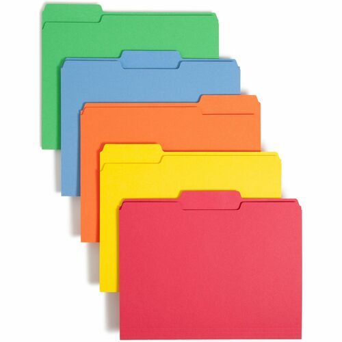 Folder, File, Letter, 1/3, Assorted 100/BX