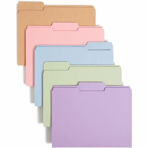 Folder, Letter, 1/3, Assortment 100/BX
