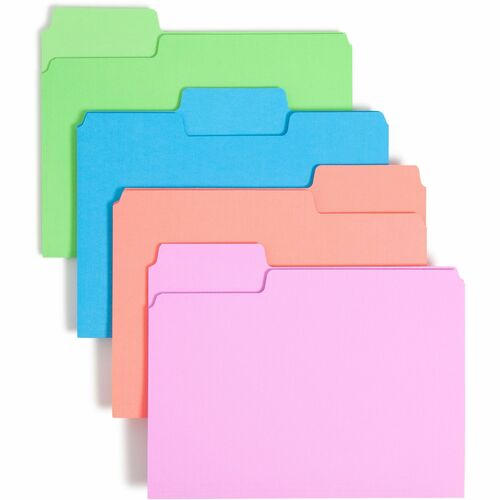 Folder, Ltr, St, 1/3, Asmt 24/PK